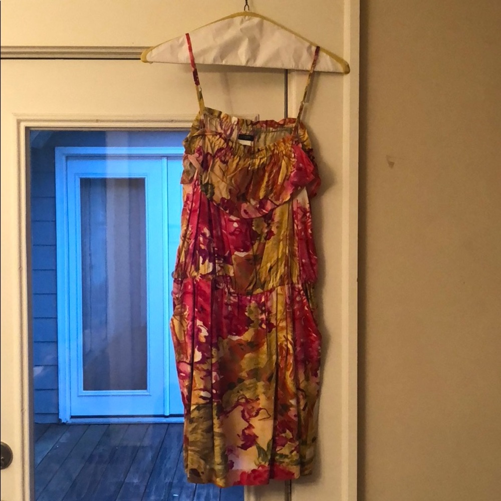 J Crew floral dress